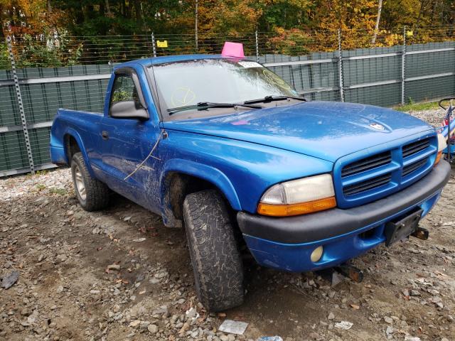 Salvage cars for sale from Copart Candia, NH: 2001 Dodge Dakota