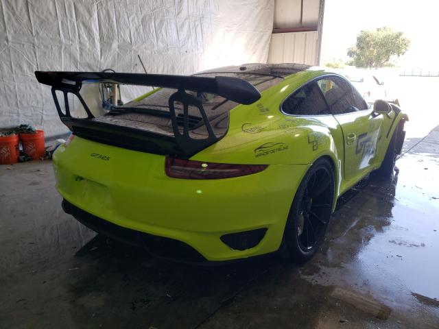 VIN WP0AF2A90GS187072 2016 Porsche 911, Gt3 Rs no.4