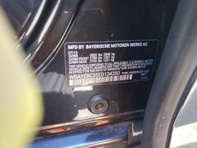 2014 BMW 750LI WBAYE8C55ED134350