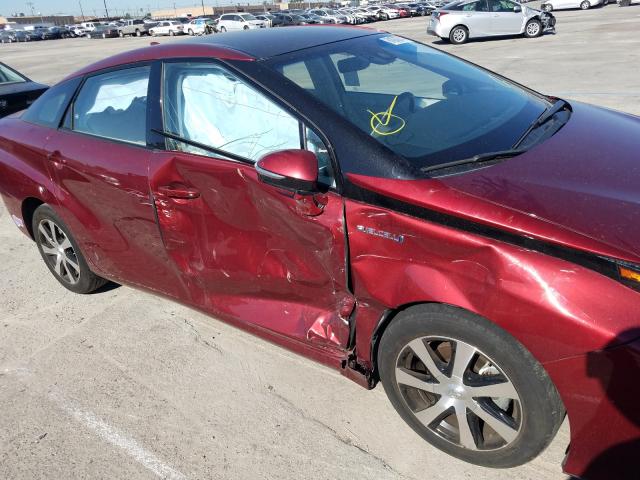 2019 TOYOTA MIRAI JTDBVRBD0KA006571