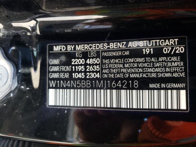 2021 MERCEDES-BENZ GLA 35 AMG W1N4N5BB1MJ164218