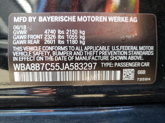 2018 BMW 340 XI WBA8B7C55JA583297