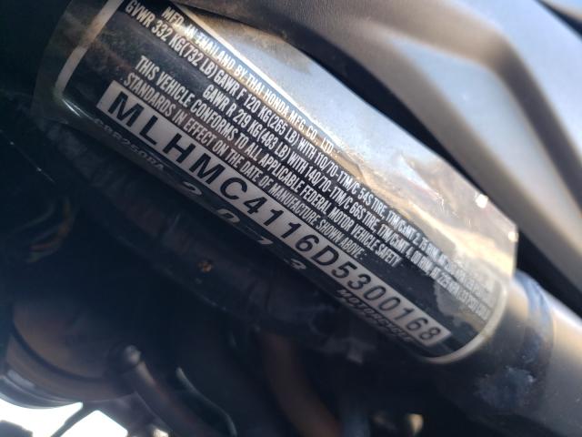 2013 HONDA CBR250 RA- MLHMC4116D5300168