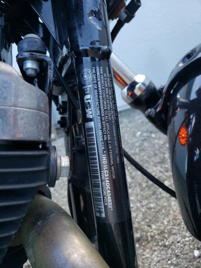 2013 HARLEY-DAVIDSON XL1200 FOR 1HD1LC314DC434832