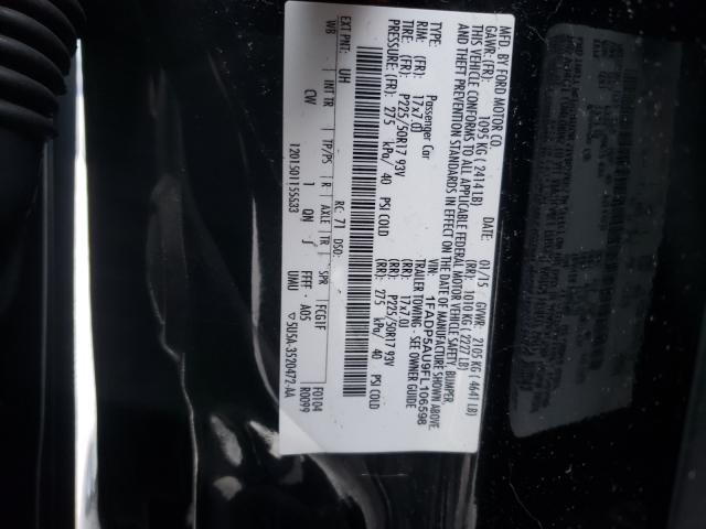 2015 FORD CMAX 1FADP5AU9FL106598