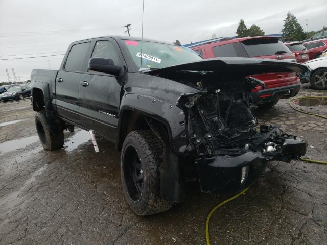Salvage cars for sale from Copart Woodhaven, MI: 2017 Chevrolet Silverado