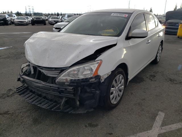 3N1AB7AP9FL686007 Nissan Sentra S 2015. Фото: 1