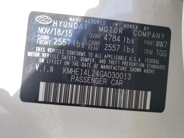 2016 HYUNDAI SONATA PLU KMHE14L24GA030013