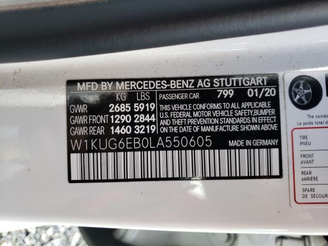 2020 MERCEDES-BENZ S 450 4MAT W1KUG6EB0LA550605