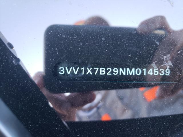 2022 VOLKSWAGEN TAOS SEL 3VV1X7B29NM014539