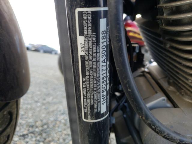 2007 HONDA VTX1300 1HFSC55177A300188