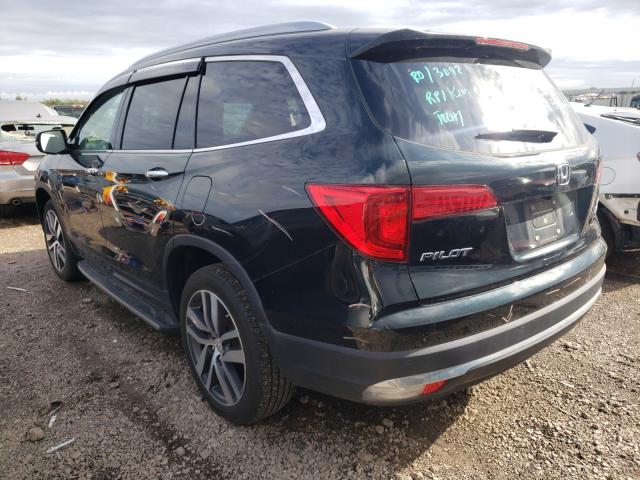2017 HONDA PILOT ELIT 5FNYF6H09HB101155