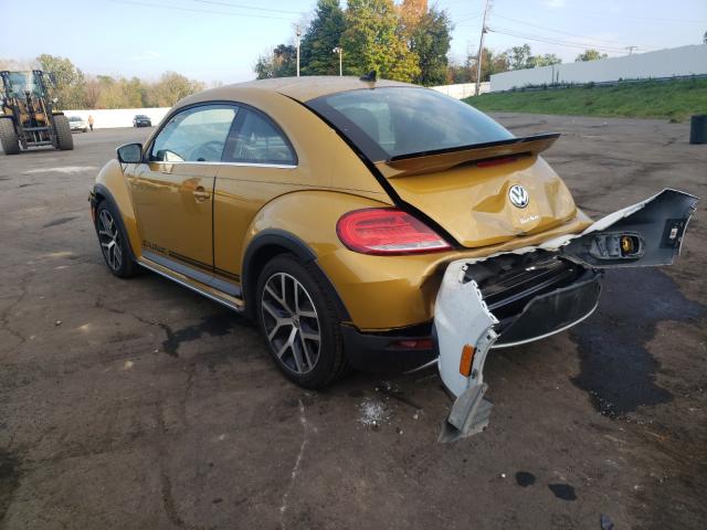 2016 VOLKSWAGEN BEETLE DUN 3VWS17ATXGM621077