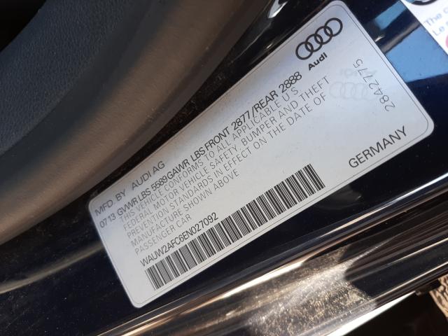 2014 AUDI S7 PREMIUM WAUW2AFC6EN027092
