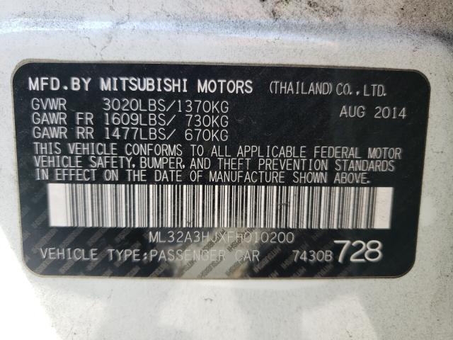 2015 MITSUBISHI MIRAGE DE ML32A3HJXFH010200