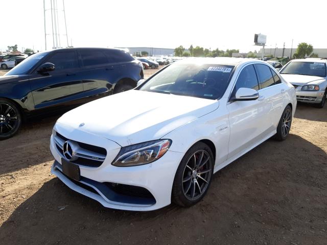 2016 MERCEDES-BENZ C 63 AMG 55SWF8GB2GU120620