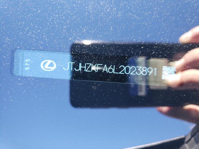 2020 LEXUS RX 350 L JTJHZKFA6L2023891