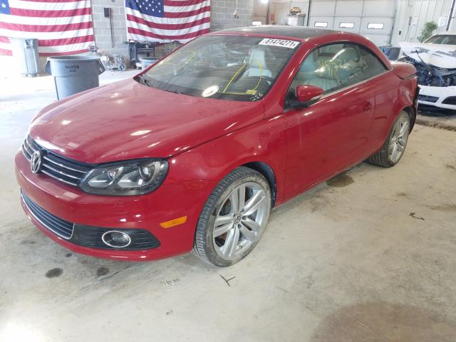 2014 VOLKSWAGEN EOS LUX WVWFW8AH2EV001527