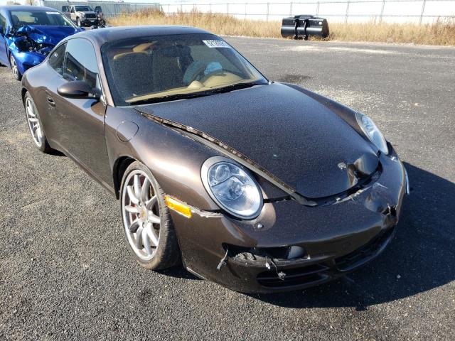 Salvage cars for sale from Copart Mcfarland, WI: 2008 Porsche 911 Carrer
