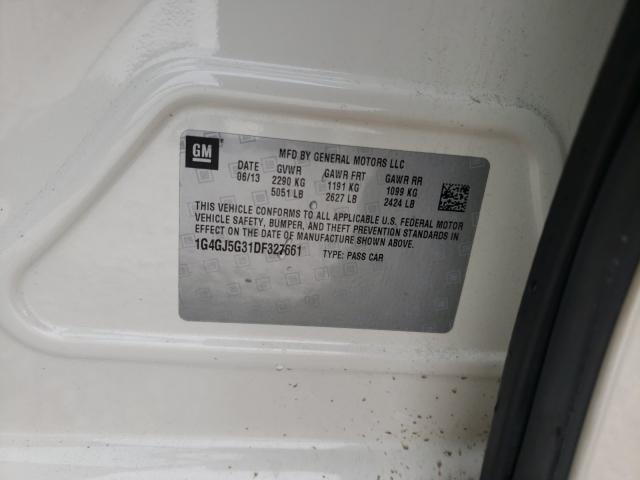 2013 BUICK LACROSSE T 1G4GJ5G31DF327661