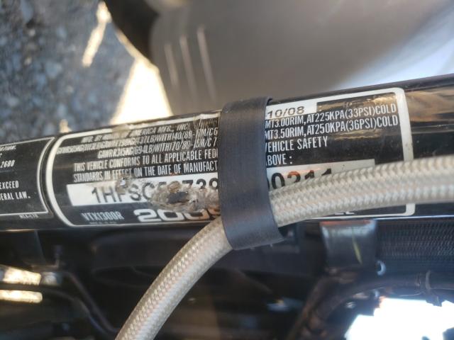 2009 HONDA VTX1300 R 1HFSC52739A600211