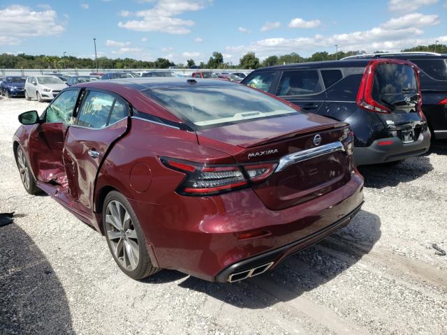 2020 NISSAN MAXIMA PLA 1N4AA6FV4LC377205
