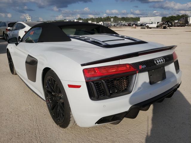 2018 AUDI R8 SPYDER WUA4BCFX3J7900419