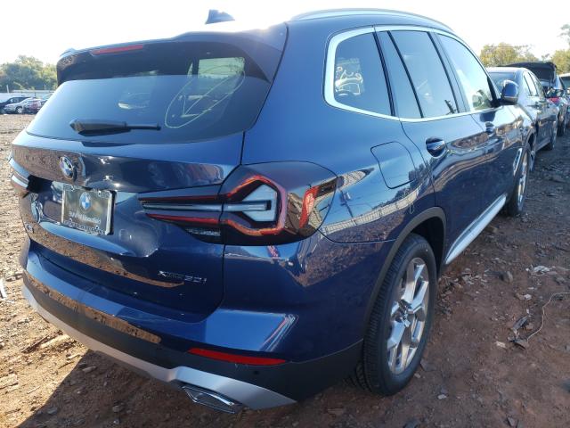 2022 BMW X3 3.0I 5UX53DP05N9J31386
