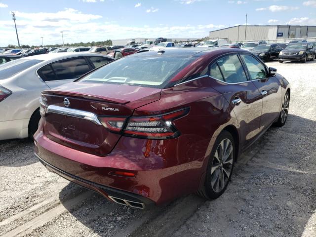 2020 NISSAN MAXIMA PLA 1N4AA6FV4LC377205