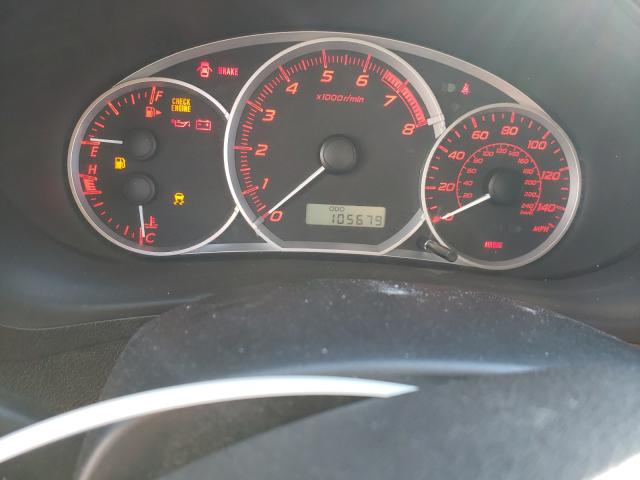 2012 SUBARU IMPREZA WR JF1GV7E65CG026133