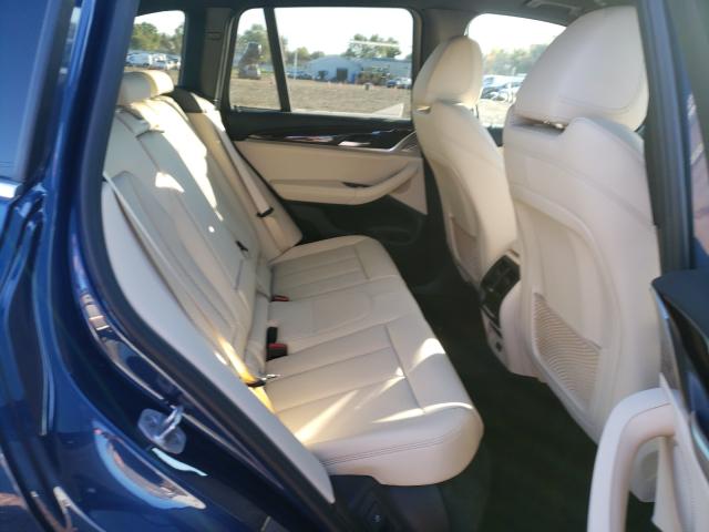 2022 BMW X3 3.0I 5UX53DP05N9J31386