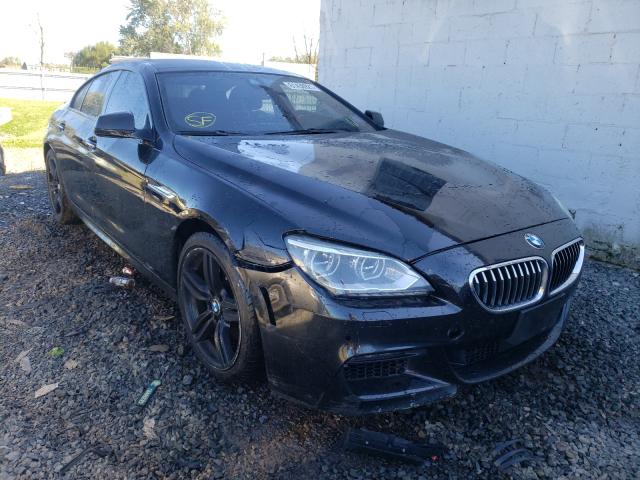 Salvage cars for sale from Copart Hillsborough, NJ: 2014 BMW 640 I Gran