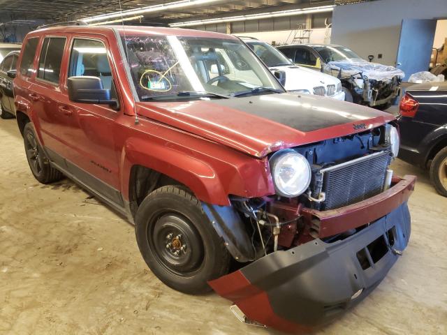 Salvage cars for sale from Copart Wheeling, IL: 2015 Jeep Patriot SP
