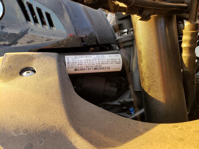 2021 YAMAHA YZFR3 A MH3RH18Y1MK006370