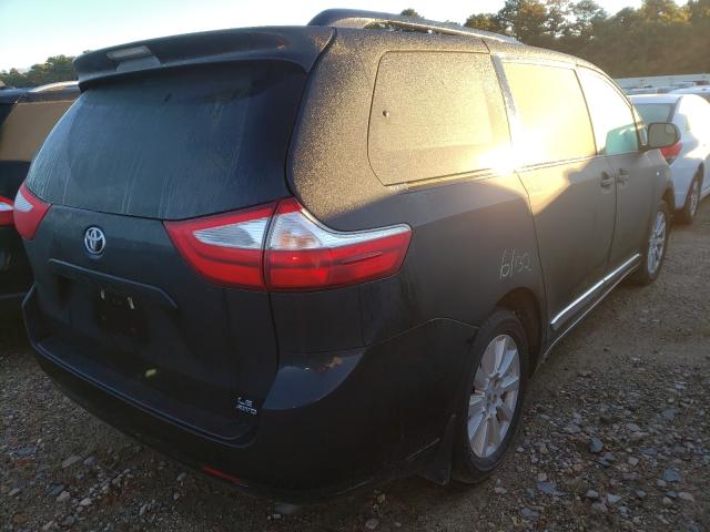 5TDJZ3DC4HS165199 Toyota Sienna Le 2017. Фото: 3
