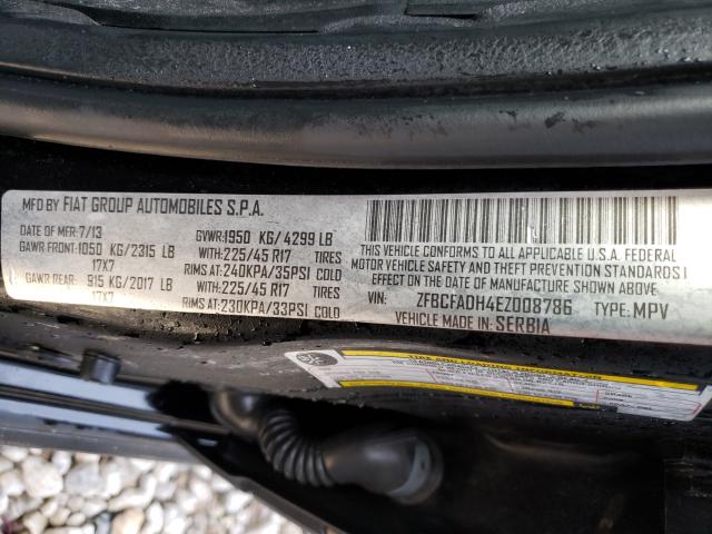 2014 FIAT 500L TREKK ZFBCFADH4EZ008786