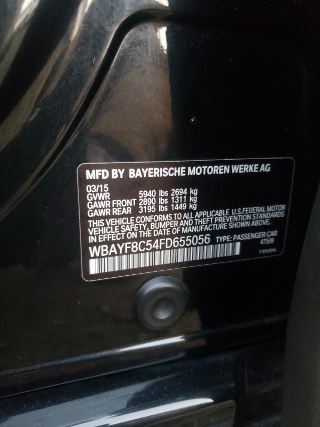 2015 BMW 750LI XDRI WBAYF8C54FD655056