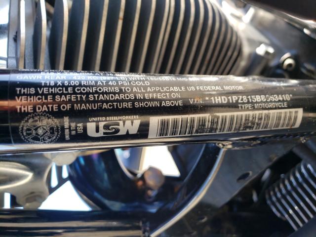 2011 HARLEY-DAVIDSON FLHXSE2 1HD1PZ815BB953410