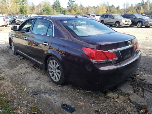 2011 TOYOTA AVALON BAS 4T1BK3DB0BU432840