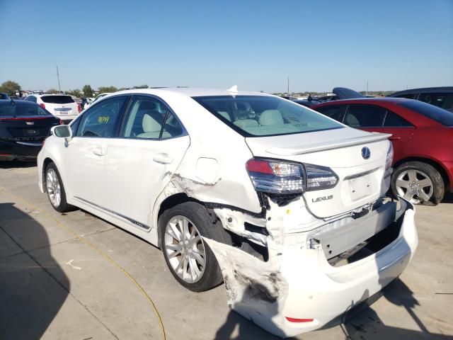 2010 LEXUS HS 250H JTHBB1BA2A2036355