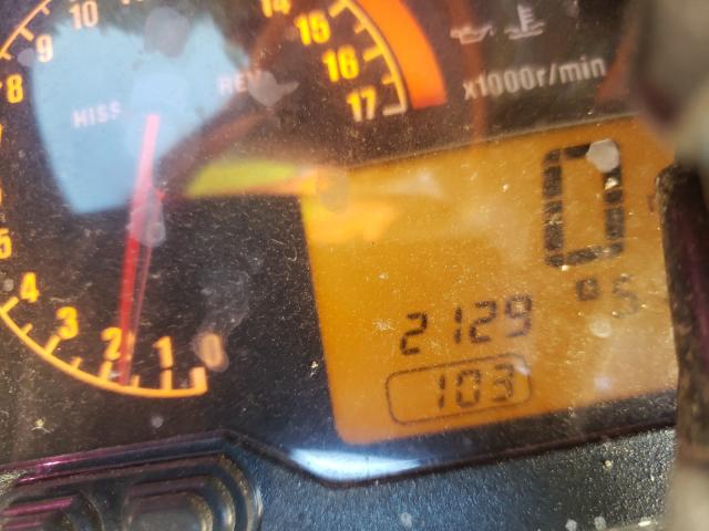 2005 HONDA CBR600 RR JH2PC37055M210288