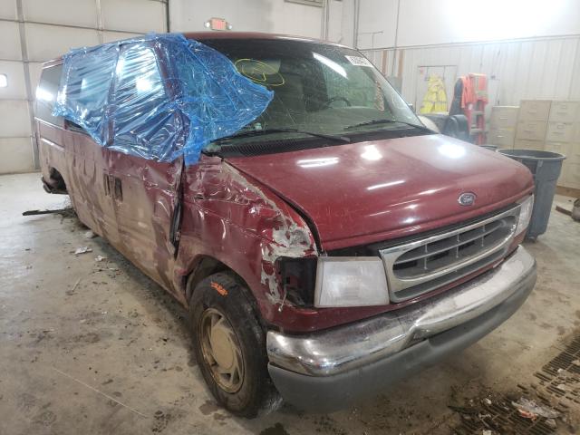 Salvage cars for sale from Copart Columbia, MO: 2000 Ford Econoline