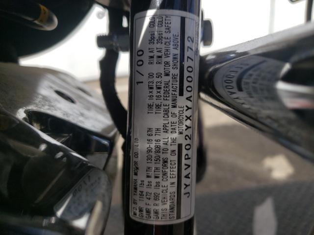 2000 YAMAHA XV1600 AL JYAVP02YXYA000772