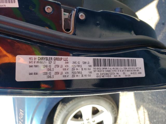 2013 DODGE JOURNEY 3C4PDCABXDT537374