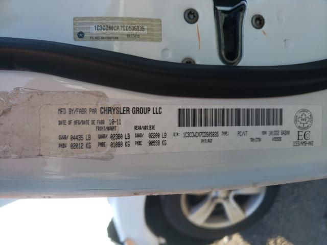 2012 DODGE CALIBER SXT