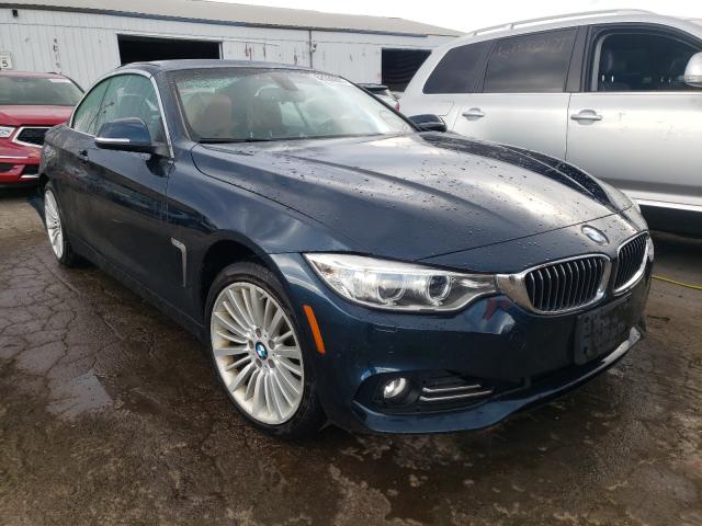 Salvage cars for sale at Chicago Heights, IL auction: 2015 BMW 428 XI