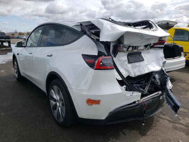 2020 TESLA MODEL Y 5YJYGDEE8LF057532