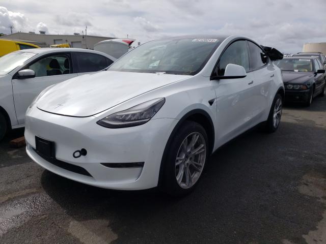 2020 TESLA MODEL Y 5YJYGDEE8LF057532