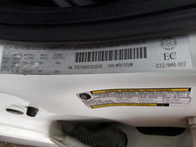 2014 FIAT 500L TREKK ZFBCFADH1EZ026310