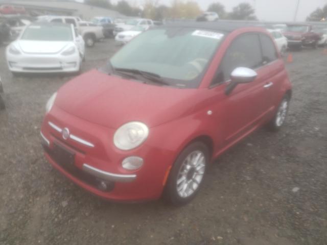 2012 FIAT 500 LOUNGE 3C3CFFER8CT209844